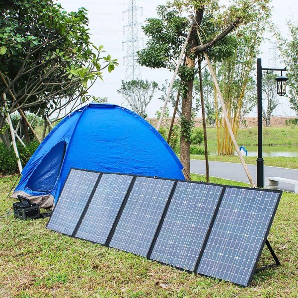 300W 240W 180W 120W Foldable Solar Panel Monocrystalline 12V Portable Solar Panel Kit For Powerbank/Camping/Boat/Car