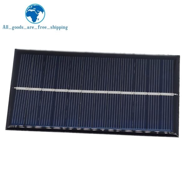 6V 160mA 0.96W Solar Panel 110X60MM Standard Epoxy Polycrystalline Silicon DIY Battery Power Charge Module Mini Solar Cell toy - Image 2